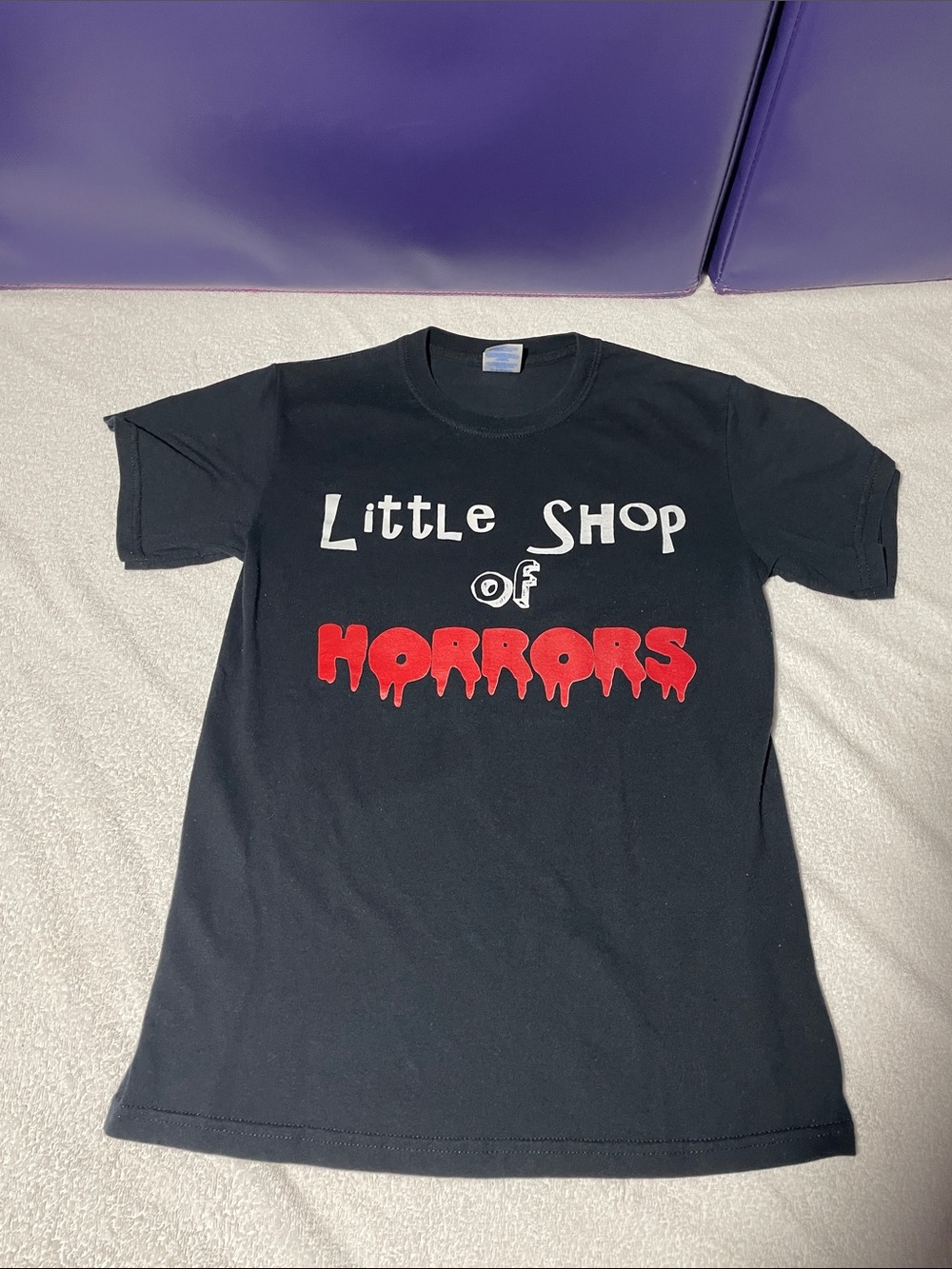 Little Shop of Horrors Kids Black Graphic Tee